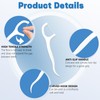 200 Count Tooth Floss Picks, Double Cleaning Tooth Picks Flossers