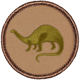 Cool Boy Scout Patches - F62 - The Brontosaurus Patrol! 48262