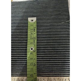 100% Cotton Denim Fabric 58" Wide Available in Three Styles [Denim Navy PIN Stripe Denim Navy Brown and Grey Stripe Denim Sustainable 2 X2 Twill Tencil Cotton] [14042/43/12376] Denim Navy PIN Stripe