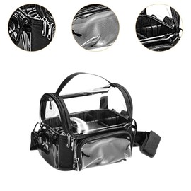 Harilla Transparente Kosmetiktasche, Make-up-Tasche, Reise-Kulturtasche für den Reisekoffer