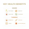 The Ginger People Pure Fiji Ginger and Turmeric Juice 8