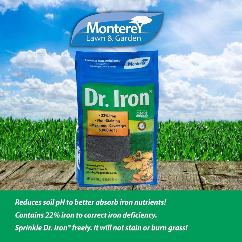 Monterey Dr. Soil Acidifier Granules Iron and Elemental Sulfur Acidic