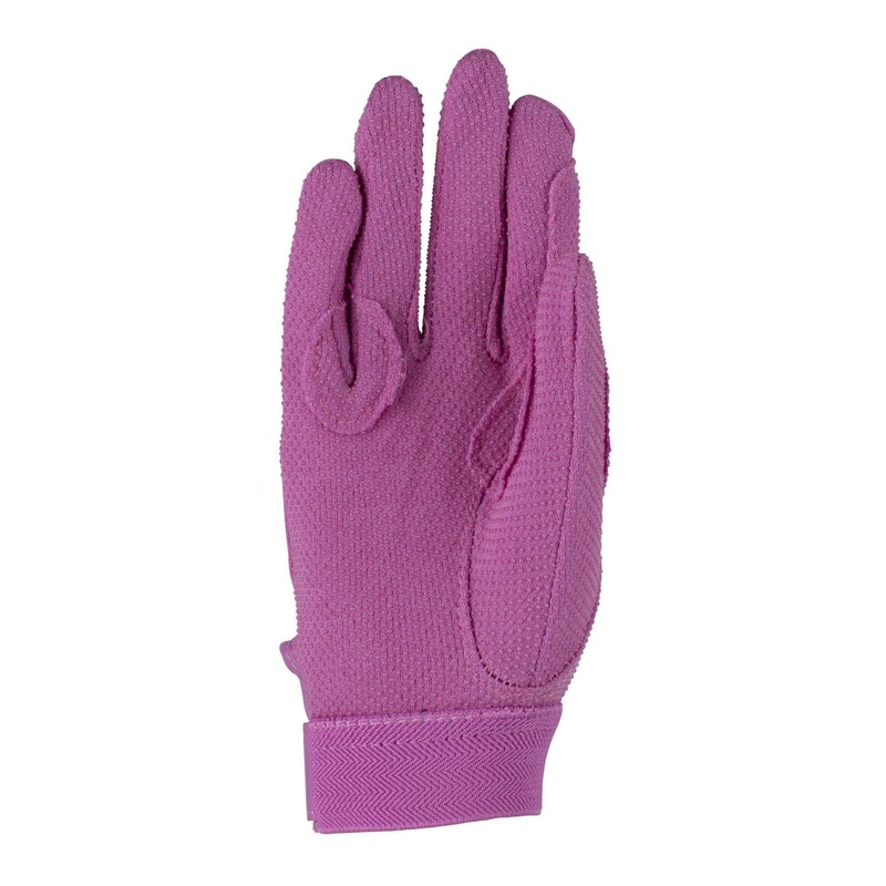 Childs Newbury Riding Gloves - Large - Pink