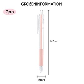 Papier Messer Stift Schneid Stift Zum Schneiden Craft Cutting Tool Paper Cutter Stift Paper Cutter Pen Pencil Cutter Pen Creative Retractable Für Art Work Cutting, Paper Cutting Home DIY Rosa 7 Stück