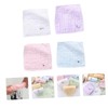 Kisangel 2sets Face Towels Kids Washcloths Set Soft Facial Cleansing