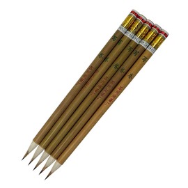 Calligraphy Brushes, Golden Tile, Scrolls, Set of 5, Karasuki, Small Brush, Fine Brush