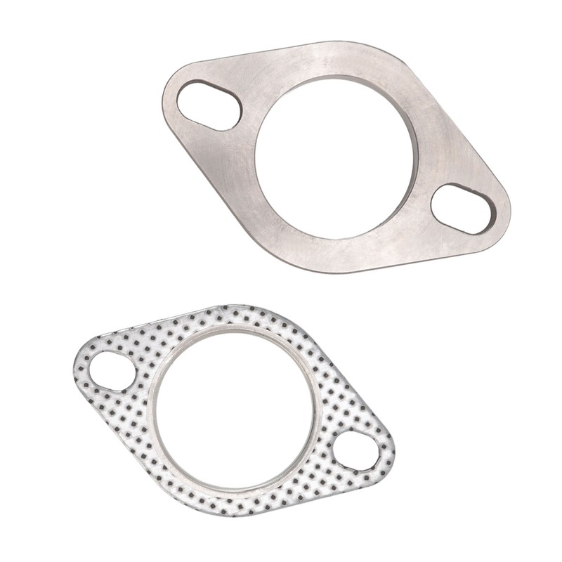 2 Bolts 2in Exhaust Flange Connection Kit Stainless Steel for