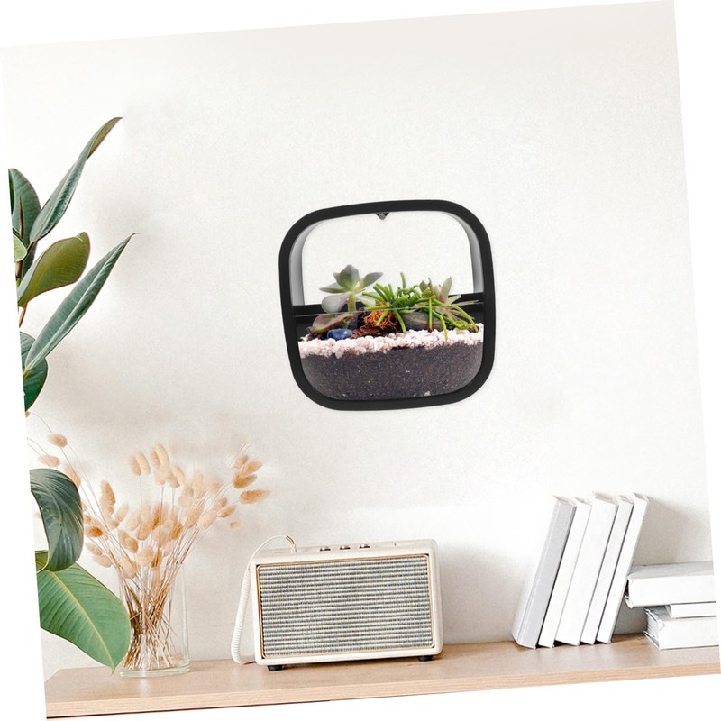 Outanaya Wall Hanging Succulent Planter Modern Hydroponic Vase for Indoor
