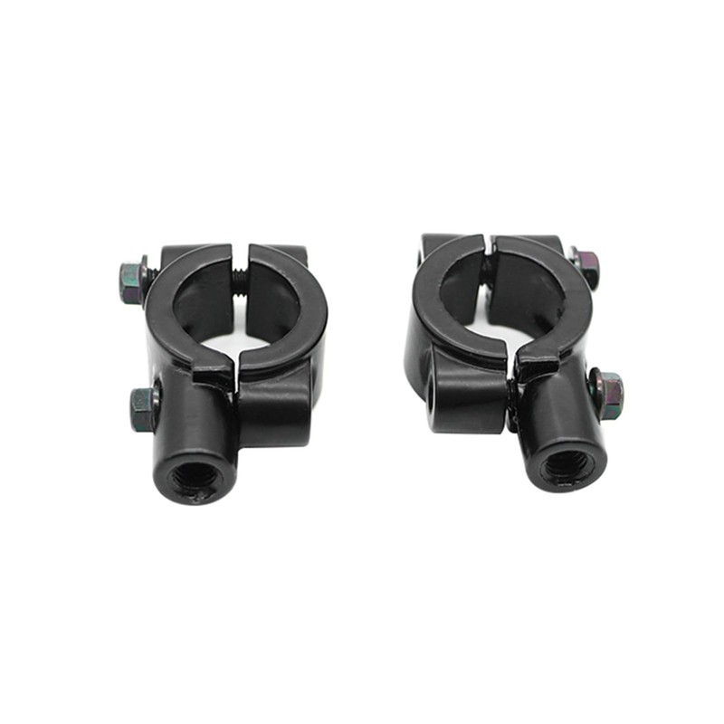 10 -mm -Lenkerspiegel -Halterung, 2 Stcs Aluminium -Motorrad -Lenker -Rückspiegel