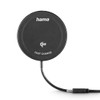 Hama Qi2 kabelloses Ladegerät, Induktives Ladegerät, Schnellladung, 15 W, Schwarz