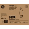 GE Relax LED Light Bulbs 60W, Soft White Candle Lights,