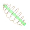 Alomejor 10PC Bait Thrower Fishing Feeder Spring Coil Inline Method