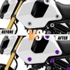 KKZOL 12 Pcs Fairing Washers Colored Side Panel Dress Up