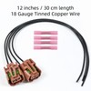 2PCS Front Fog Light Connector Harness fit for Jeep Wrangler