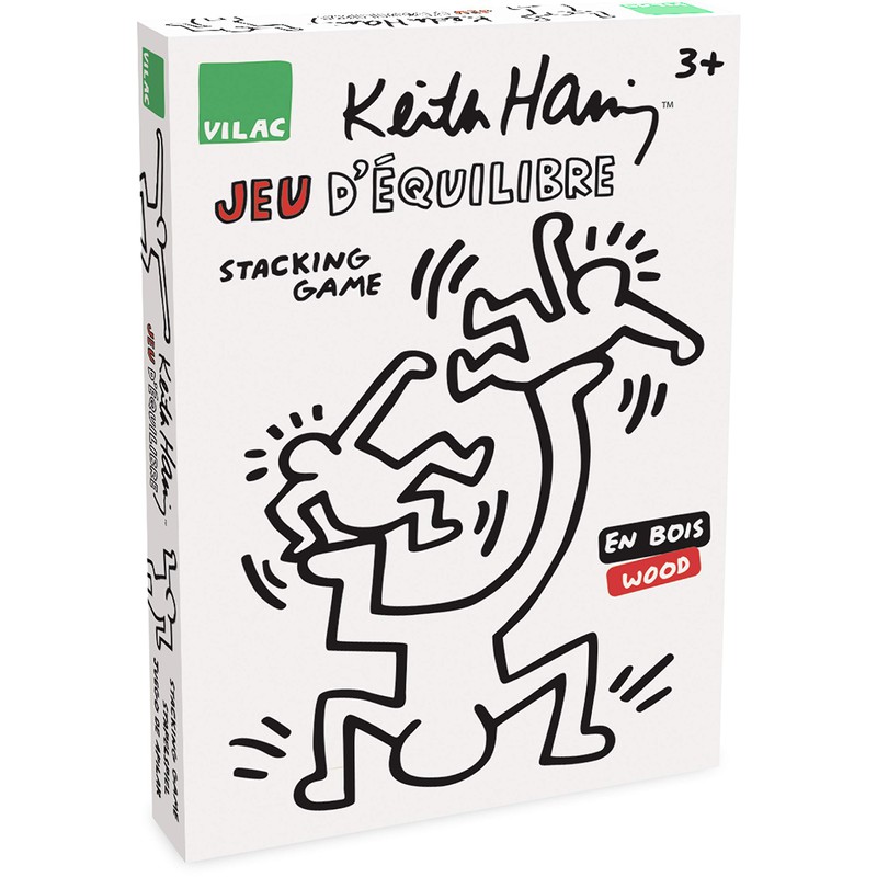 VILAC - Jeu d'équilibre Keith Haring Skill Games, Multi-Colour (9217)