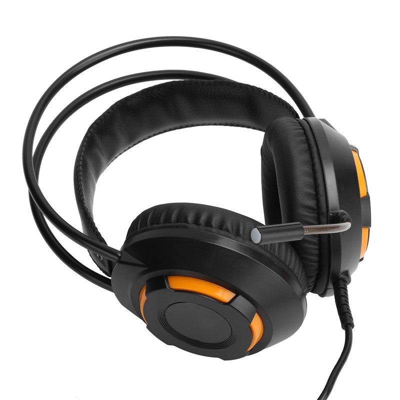 AJAZZ Wired Headset Over Ear Noise Canceling Gaming Headphones with