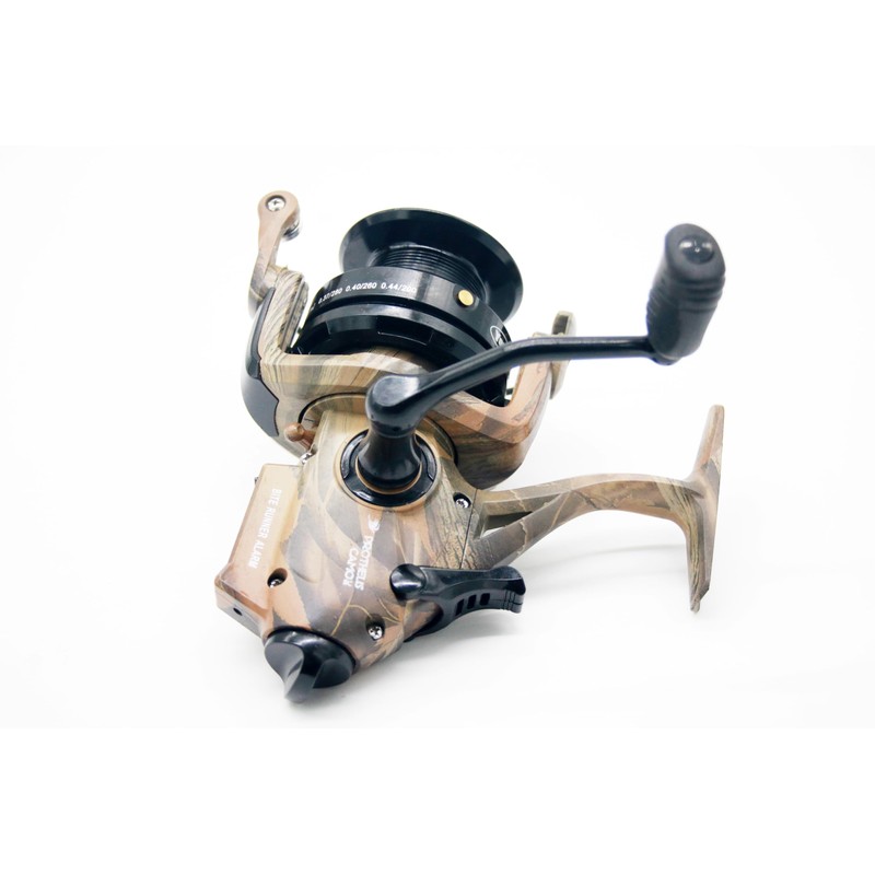 York Protheus Camo BC 6000 Carp Reel Feeder Reel with