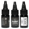 Element Tattoo Supply Black Tattoo Ink 1/2oz Outlines Lining Shading