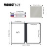 LICQIC A5 Portable Dry Erase Whiteboard Notepad, Reusable Whiteboard Notebook