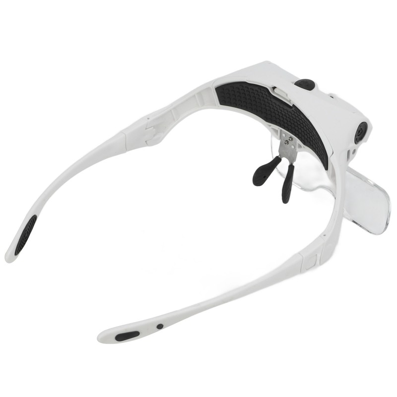 Headband Magnifying Glasses USB Charging 5 Lenses 1.0X 1.5X 2.0X