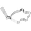 Fackelmann 47204 Egg/Pancake Shapers – Stainless Steel, Silver, 55 x