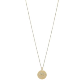 Pilgrim Women's Necklace with Pendant, Gold Plated, Gold