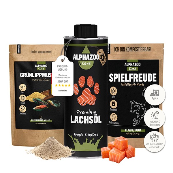 alphazoo Joint Combi for Dogs I Green-lipped Mussel Powder for