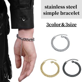swars Bracelet for Men Women Adjustable Size Stainless Steel Chain, Stainless Steel