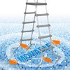 Above Ground Pool Ladder, Heavy Duty Luxury Pool Ladder, Corrosion