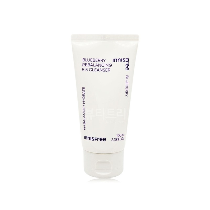 Innisfree Blueberry Rebalancing 5.5 Cleanser 100ml / 이니스프리 블루베리 리밸런싱