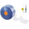 Clear PVC Strip Curtain 50 ft Length X 8 Width