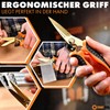FRONTTOOL Universal Scissors Titanium Stainless Steel All-Purpose Scissors with 55