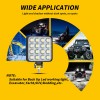 usparts888 Spot Flood LED work Assembly Fit CAT Skid loader