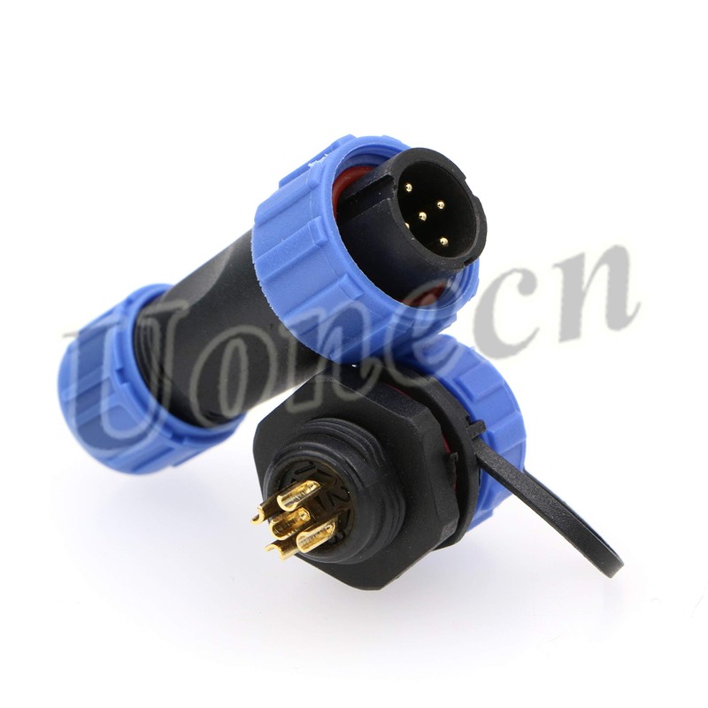 Uonecn SP13 5 Pin Waterproof Connector Plug Socket Aviation Connector