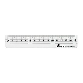 sinwa Straight Ruler Acrylic 15 cm 77041