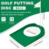AZKEEGREY 6 Pack Golf Putting Cup and Flag, Golf Putting