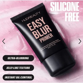 H.U.D.A Easy Blur Primer - Silicone-Free, Ultra-Blurring & Pore-Minimizing Primer for Oil Control - 1 oz (30 ml)