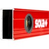 SOLA LSB48LM Box Beam Magnetic Level, Big Red, 48-Inch