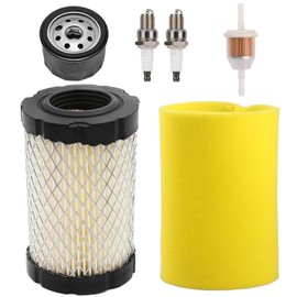 796031 YTH22v46 Air Filter Tune Up Kit Compatible with Husqvarna YTA18542 YTA22V46 YTH18542, for Briggs & Stratton 591334 492932 696854, for John Deere D100 D110 D105 D125 D130 with 492932 Oil Filter