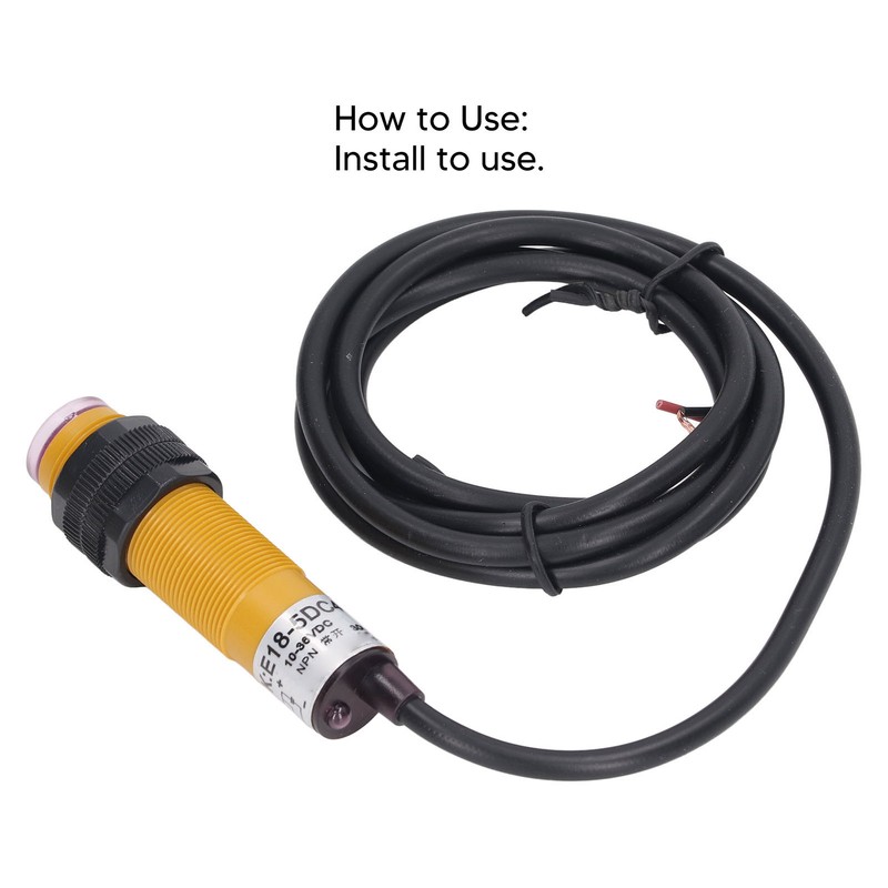 5Pcs Infrared Sensor Module 10‑36V DC NPN Normally Open Photoelectric