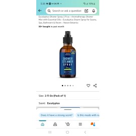 nexon botanics Shower Steamer Spray 2fl