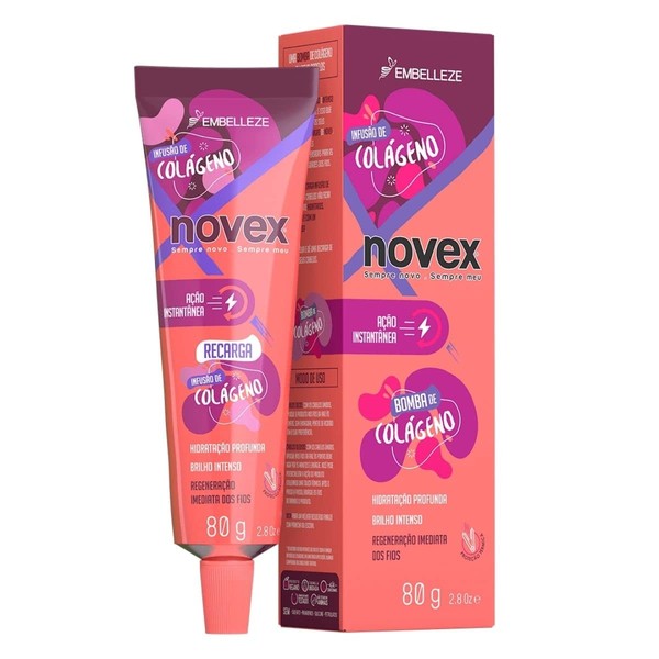 Novex Infusao de Colageno Novex Collagen Hair Retreat Mask 80g