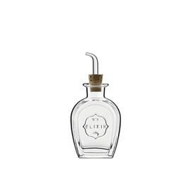 Luigi Bormioli RBLN101 12514-01 100cc Bormioli Oil Bottle, Clear, Italy