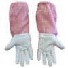 AGS Beekeeper gloves 3 Layer Ultra Ventilated Pink Bee keeping