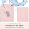 Smithy Baby Elephant Face Cloth, 100% Cotton Terry Towelling, Wash