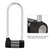 5 Digit Combination Alloy Padlock,U-Shape Security Code Lock Extra Long