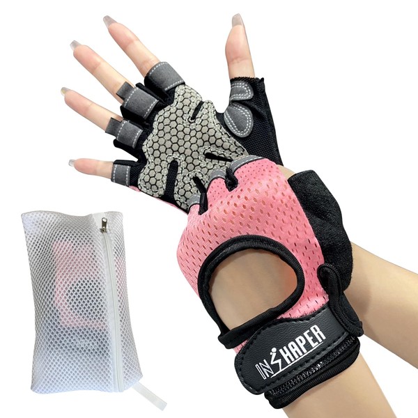 INSHAPER Training Gloves, For Women, Muscle Training Gloves, Laundry Net