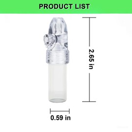 REDHATNHH-Portable Glass Decorative Bottle Kitchen Spice Dispenser Portable Leak-Proof Storage Bottle for Outdoor Camping Travel
