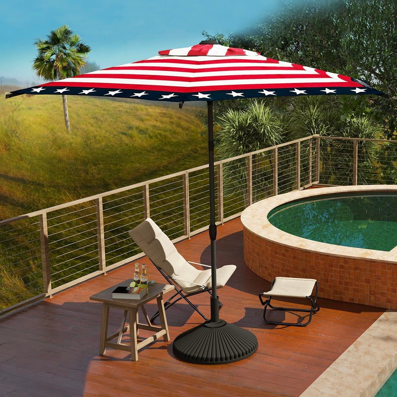 Abba Patio 9FT Lyon Outdoor Patio Umbrella Outdoor Table Umbrella
