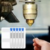50 Pieces 3D Printer Nozzle Cleaning Kit,0.4 mm Stainless Steel